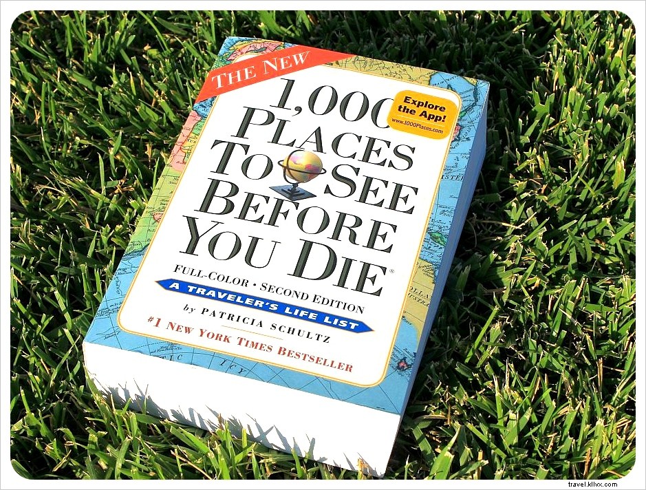 1、 あなたが死ぬ前に見るべき000の場所–書評とプレゼント！