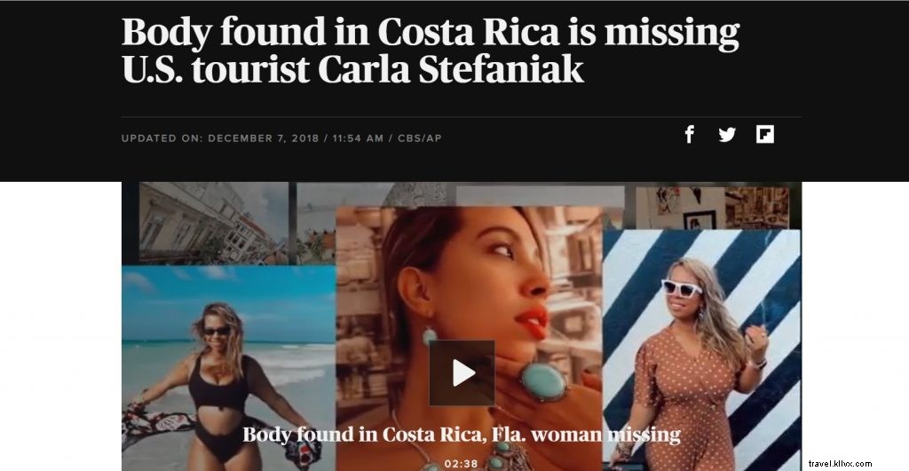È sicuro viaggiare in Costa Rica?