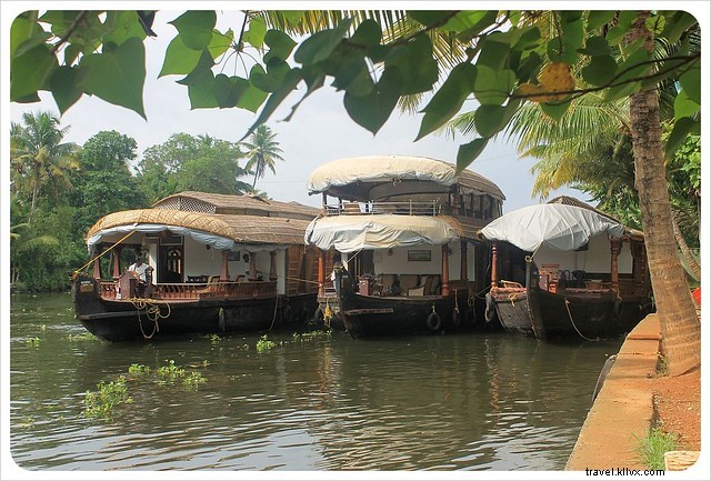Comment réserver une péniche au Kerala
