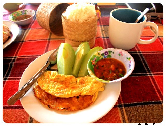 O que há para o café da manhã no Laos?