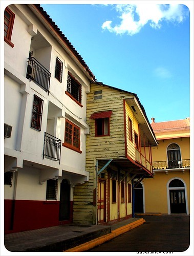 カスコビエホを散歩、 パナマの歴史的地区
