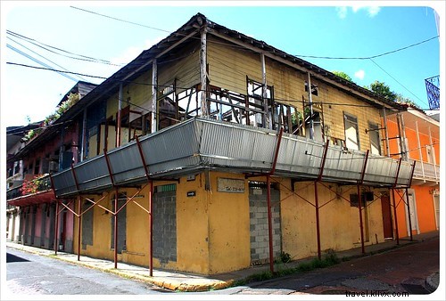 カスコビエホを散歩、 パナマの歴史的地区