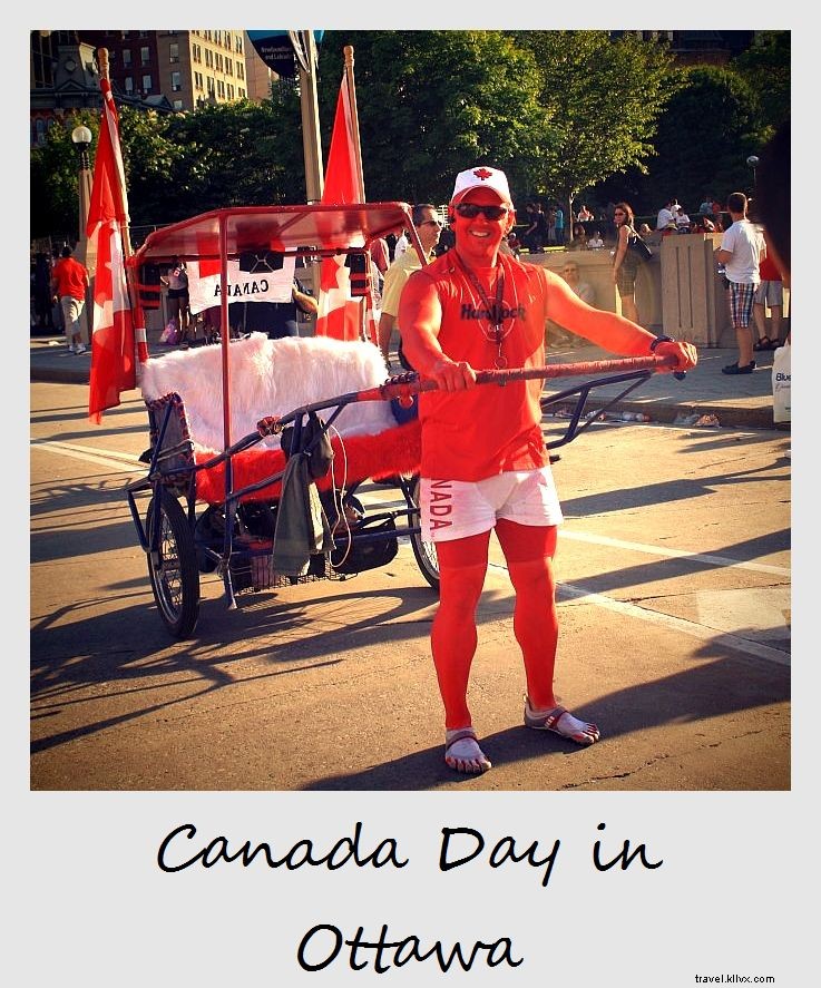 Polaroid da semana:Dia do Canadá em Ottawa