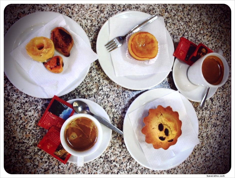 リスボン、 甘いリスボン：ポルトガルで私たちのお気に入りの朝食