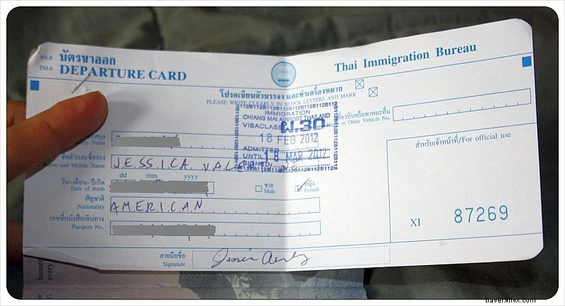Cara mengajukan visa India di Chiang Mai, Thailand