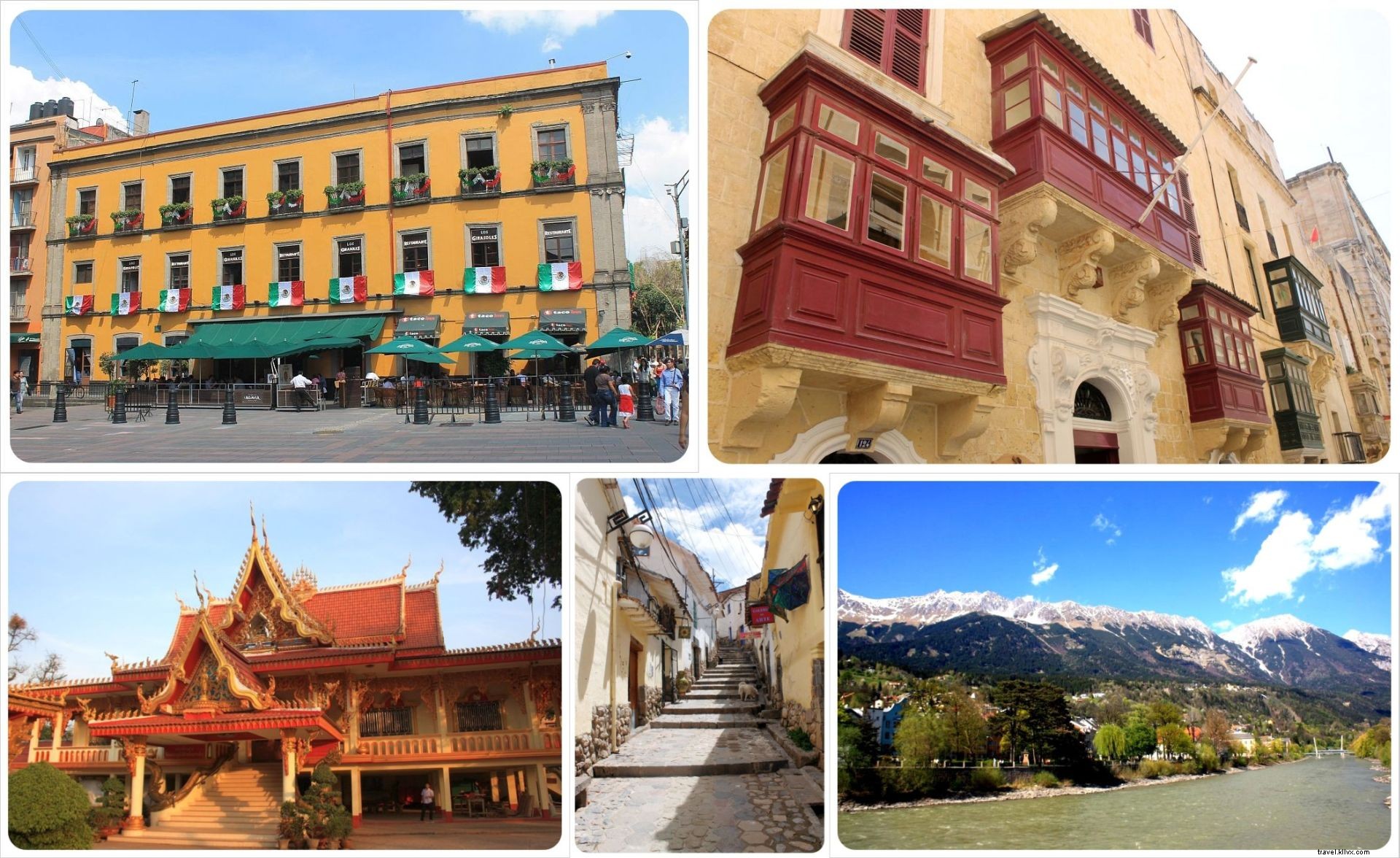 Mes cinq meilleures villes à visiter en 2015
