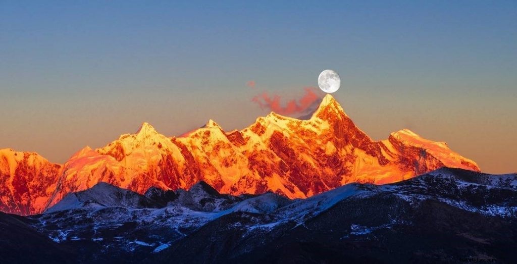 Tibet orientale, le Alpi svizzere in Asia