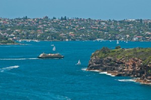 Três maneiras diferentes de ver o porto de Sydney
