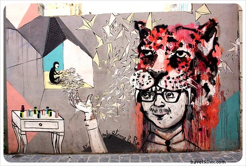 Arte di strada a Valencia, Spagna