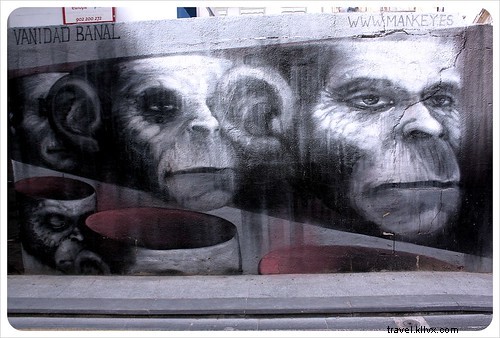 Arte di strada a Valencia, Spagna