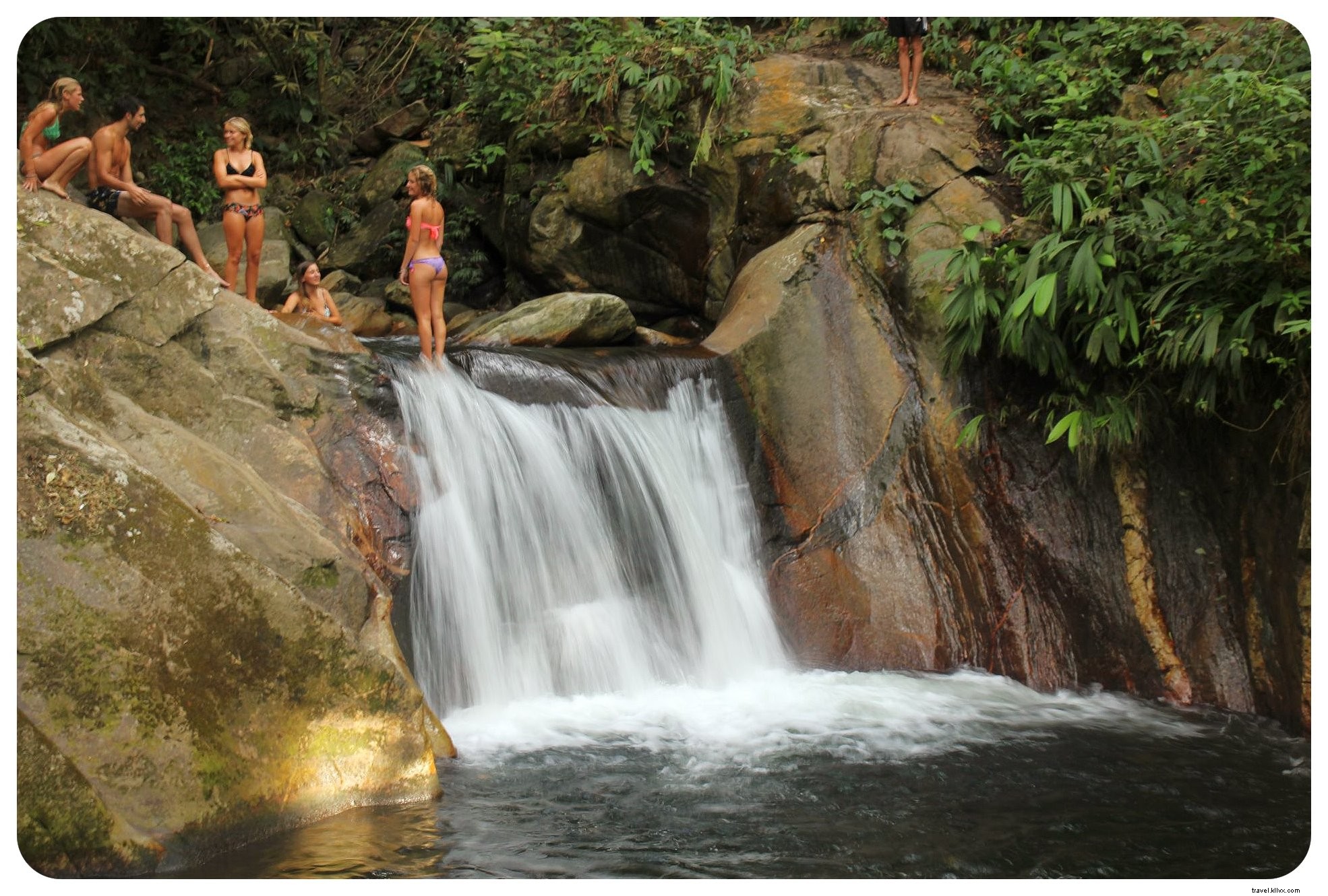 Perseguindo cachoeiras em Minca, Colômbia