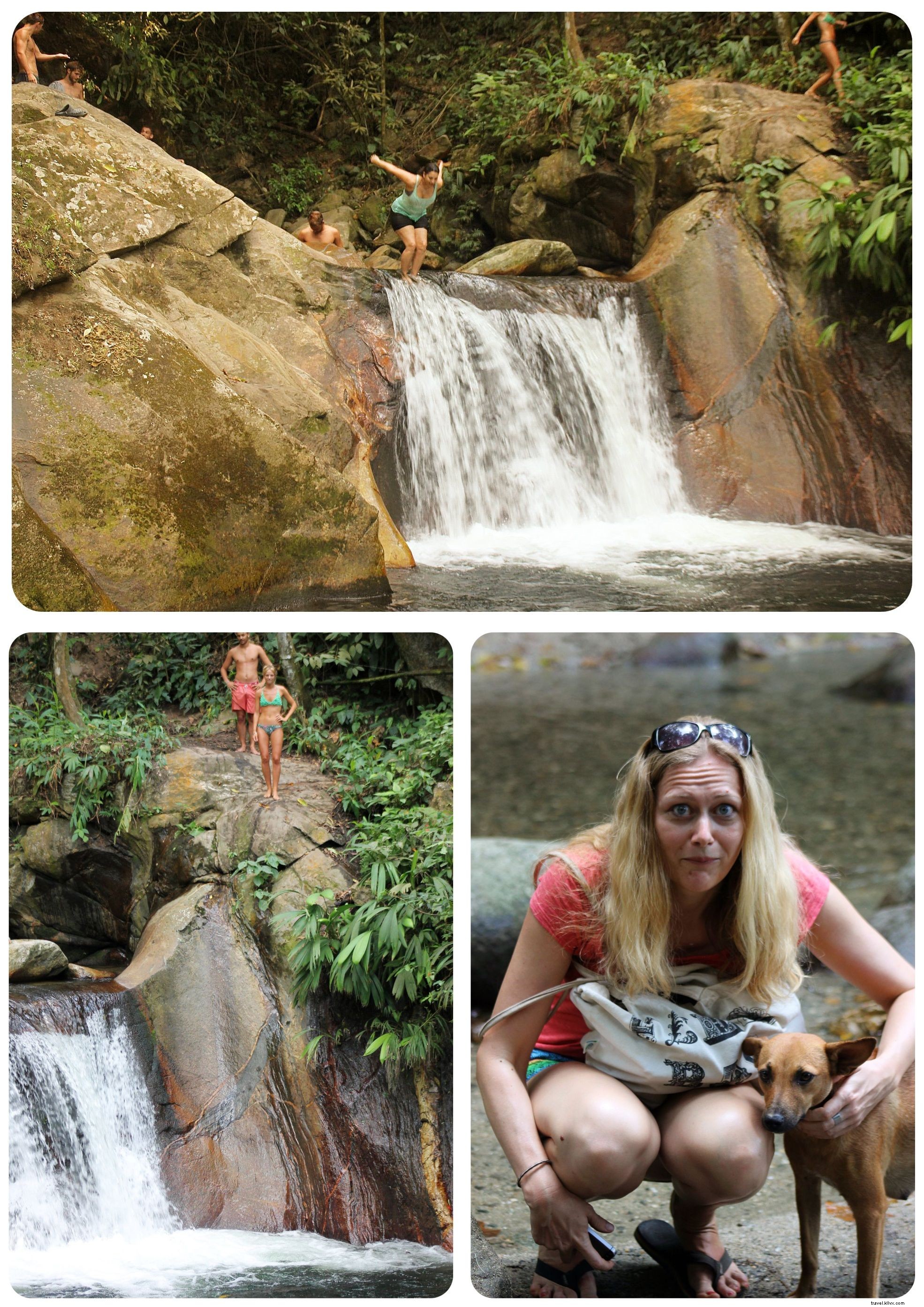Persiguiendo cascadas en Minca, Colombia