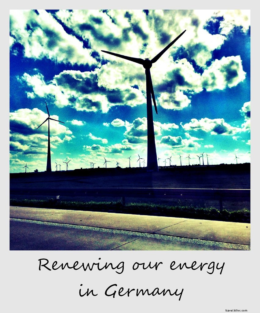 Polaroid della settimana:rinnovare la nostra energia in Germania