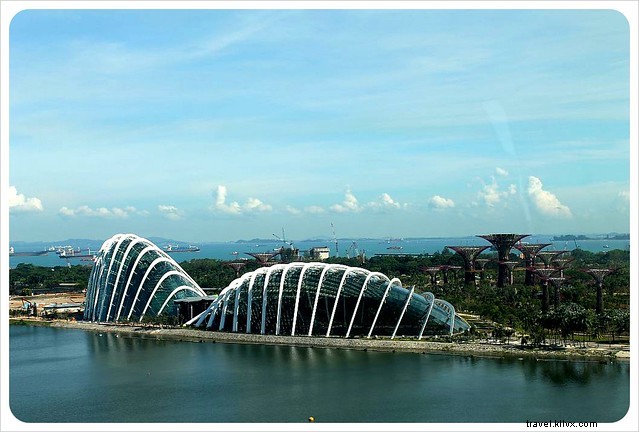 上からの眺め：シンガポール
