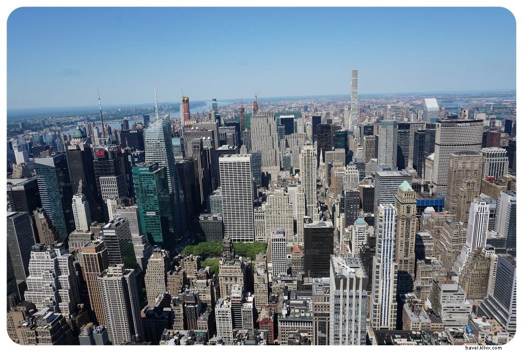 エンパイアステートvsトップオブザロックvsワンワールドオブザーバトリー：ニューヨーク市の最高の景色は何ですか？