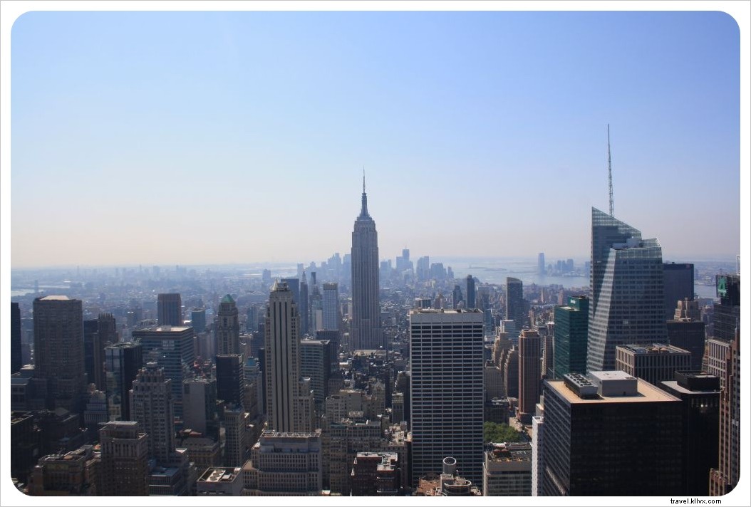 Empire State vs Top Of The Rock vs One World Observatory :Quelle est la meilleure vue de New York ?