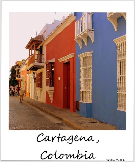 Polaroid da semana:Cartagena colorida, Colômbia