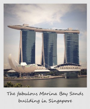 今週のポラロイド：シンガポールの素晴らしいマリーナベイサンズビル