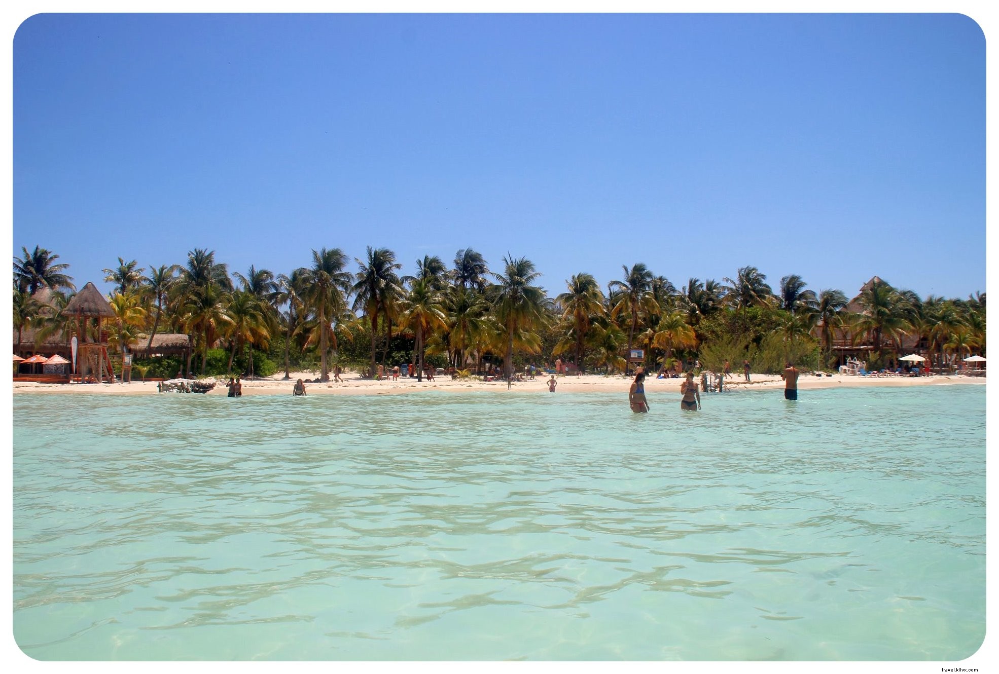 Isla Mujeres:Encontrando o paraíso no México