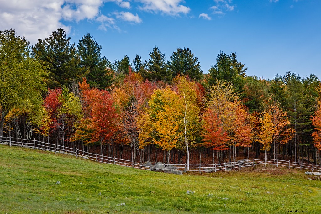 Tempat Terbaik untuk Melihat Dedaunan Musim Gugur di New England