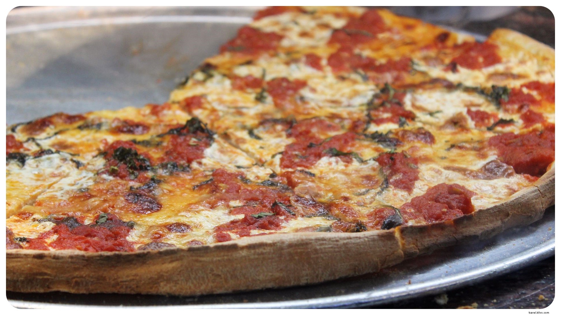 Mencari pizza terbaik di New York City