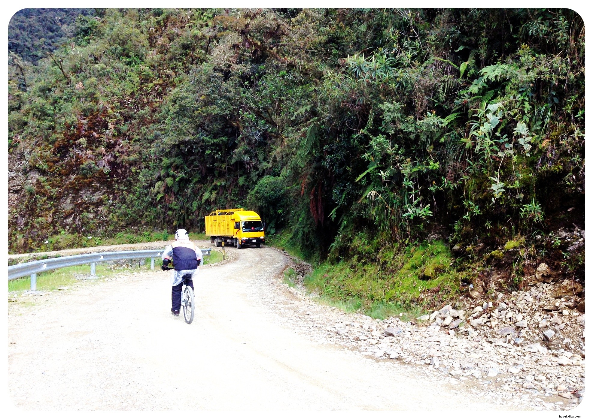 Le jour où j ai descendu à vélo la route de la mort en Bolivie