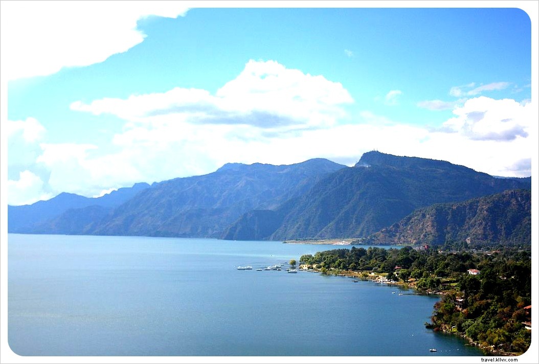 Les sept principaux villages entourant le lac Atitlán, Guatemala