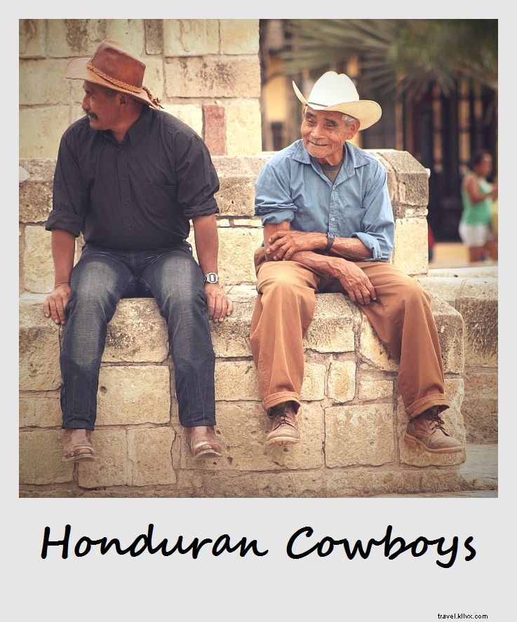 Polaroid da semana:Cowboys hondurenhos