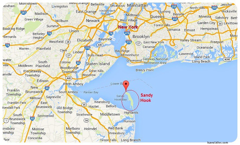 Sandy Hook:uma escapadela de praia feliz da cidade de Nova York