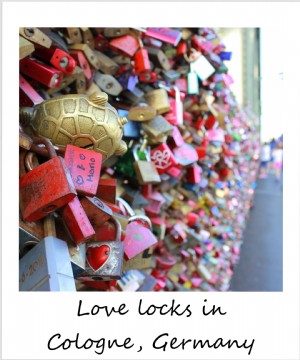 Polaroid della settimana:Love lock follia a Colonia, Germania
