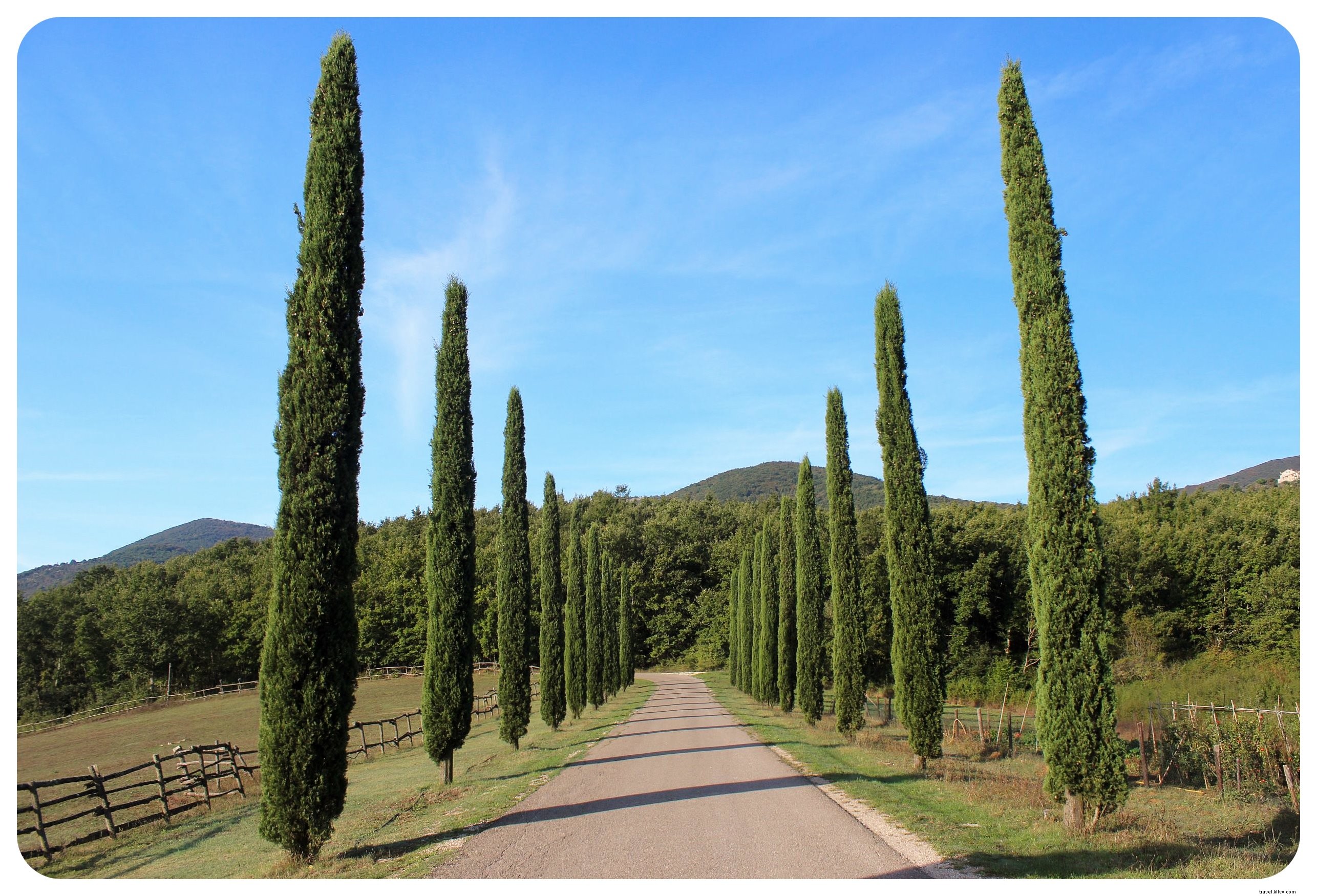 Promenade à travers l Italie:Points forts de la Via Amerina, Partie I