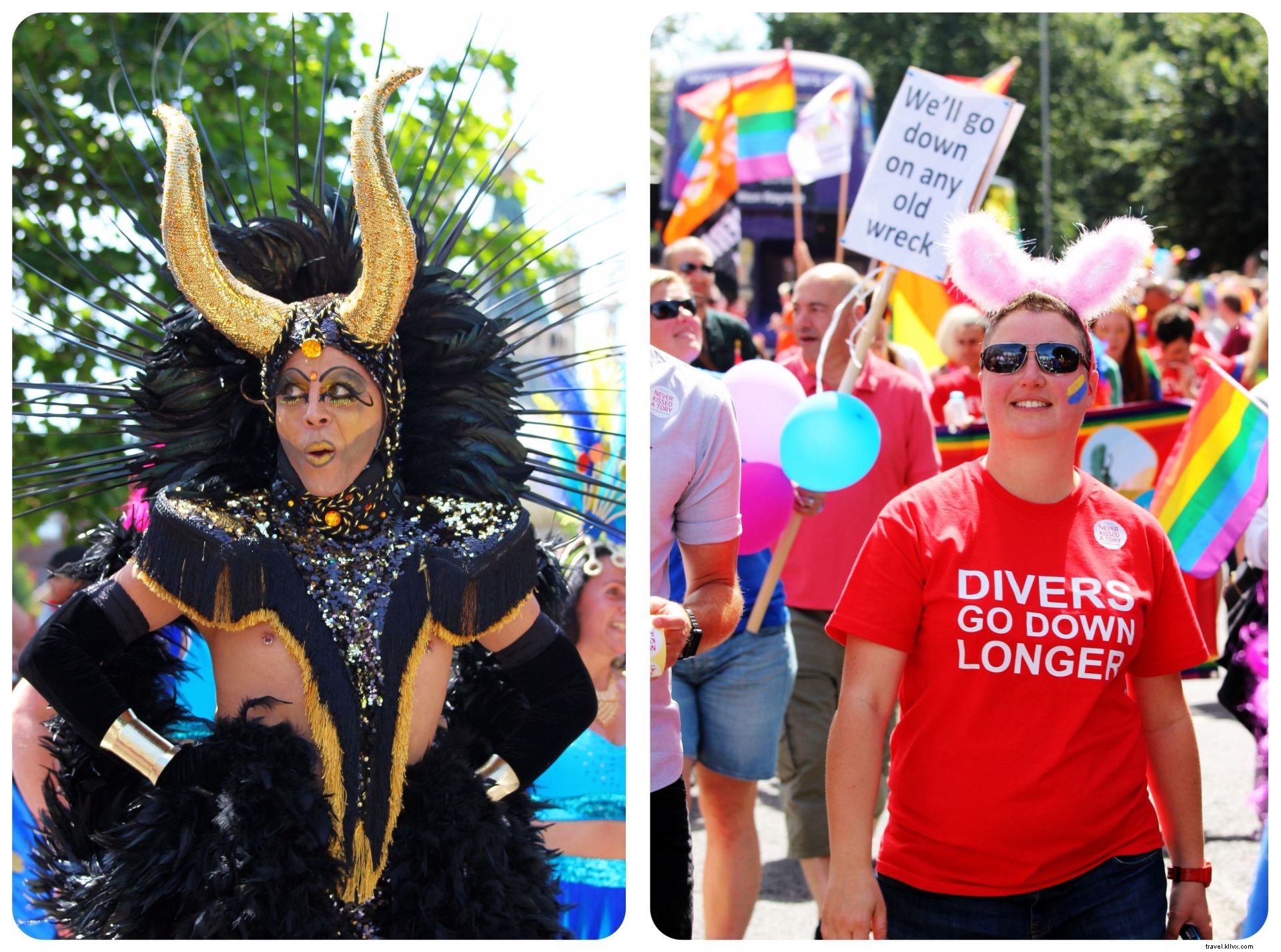 25e festival de la fierté épique de Brighton :carnaval de la diversité