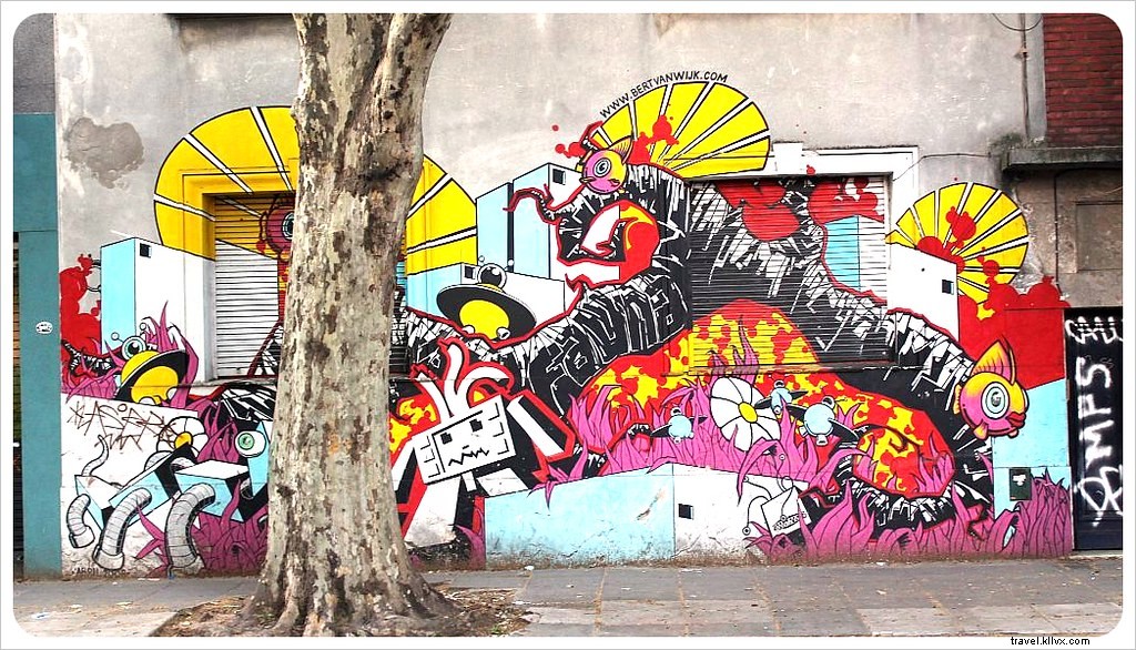 Ibukota hanyalah kanvas | Seni Jalanan di Buenos Aires
