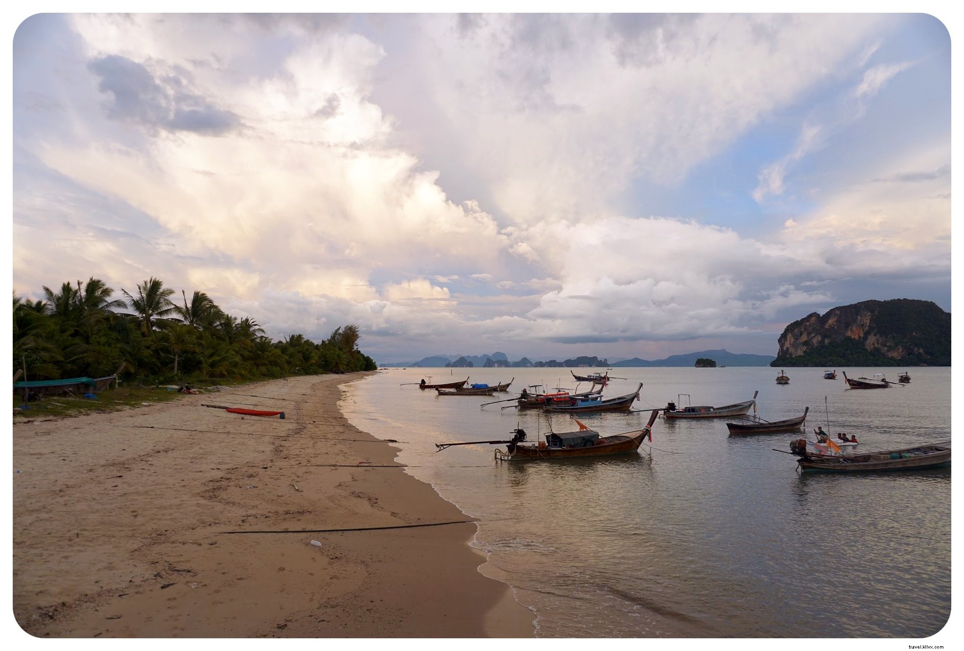 Le bonheur de l île thaïlandaise :Koh Yao Yai et Koh Yao Noi