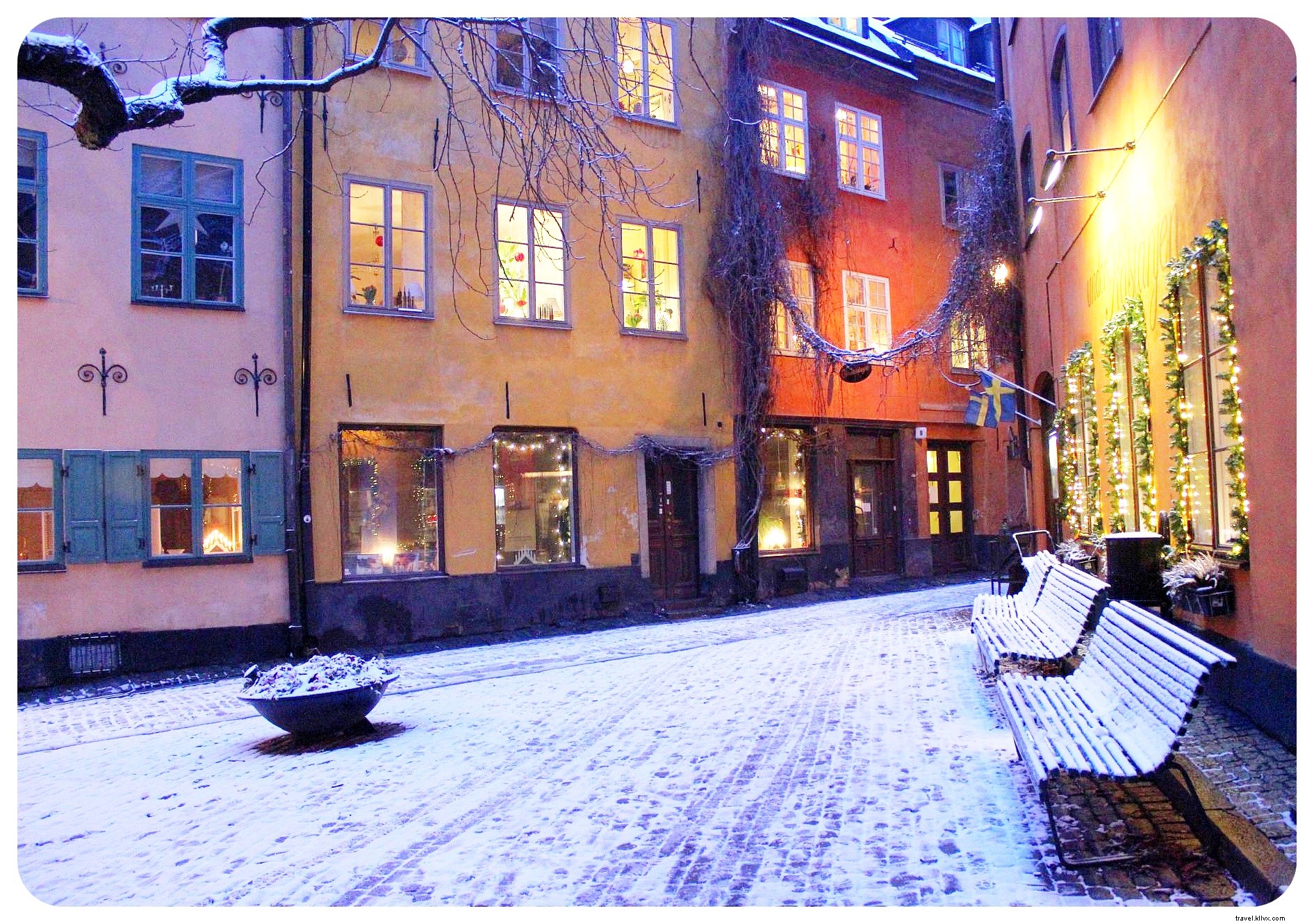 O fim de semana de inverno perfeito em Estocolmo