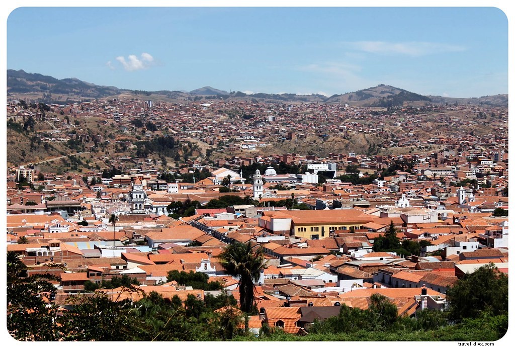 Paradiso e inferno a Sucre, Bolivia