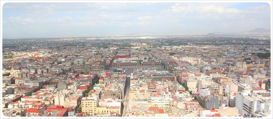 Viste dall alto:Città del Messico