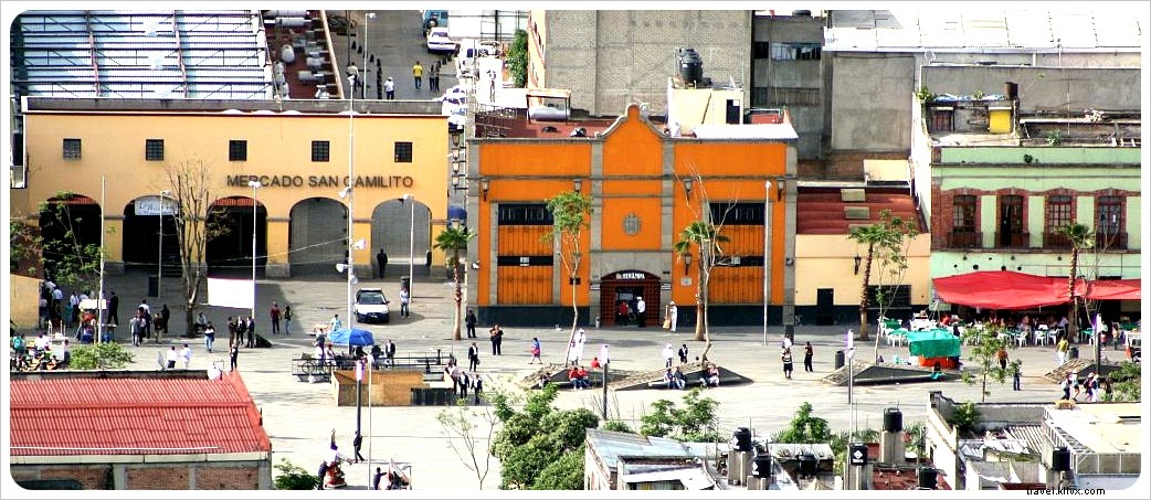 上からの眺め：メキシコシティ