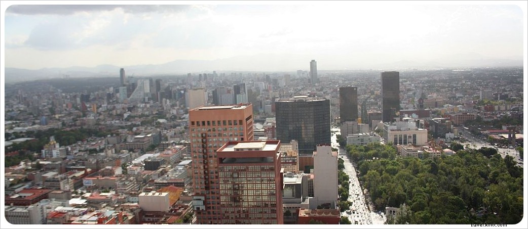 Vistas de cima:Cidade do México