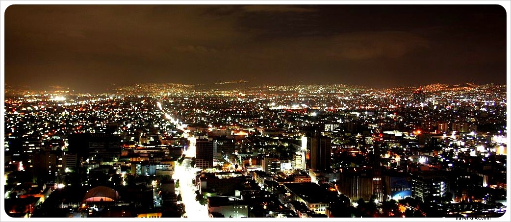 Vistas desde arriba:Ciudad de México