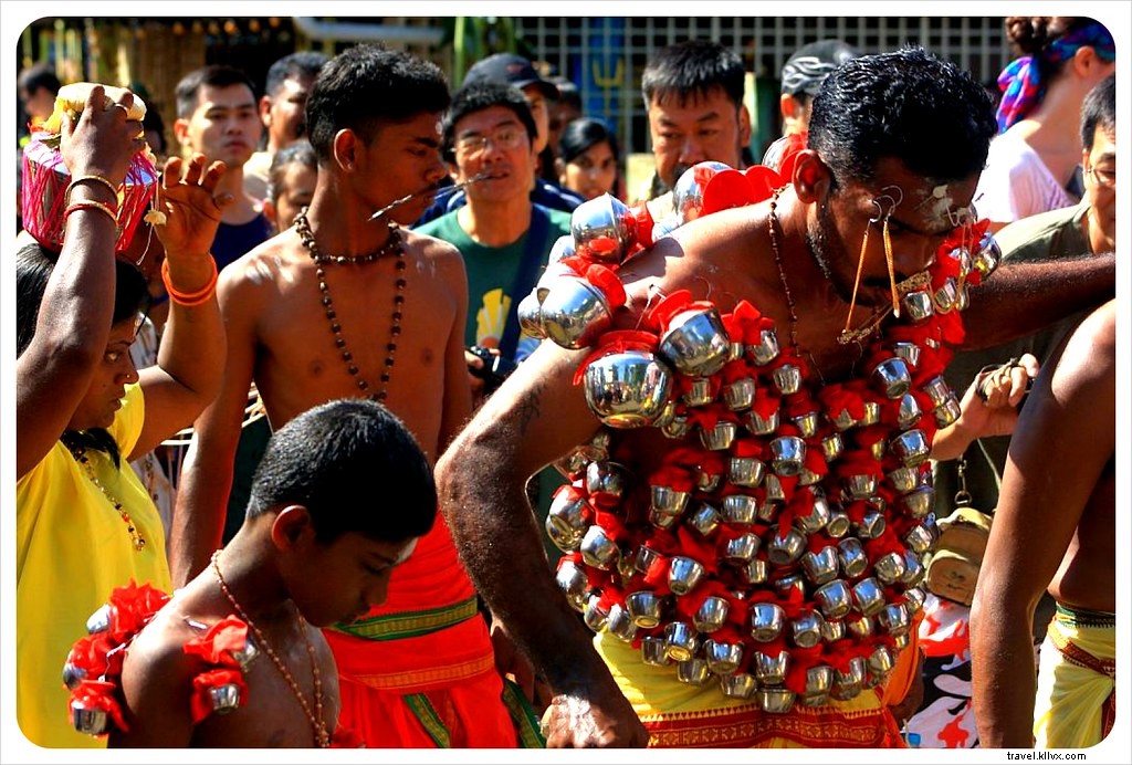 Thaipusam a Penang:immagini incredibili di una dolorosa tradizione indù