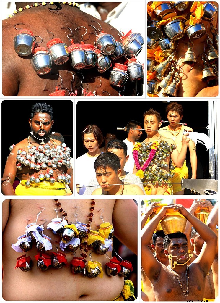 Thaipusam a Penang:immagini incredibili di una dolorosa tradizione indù