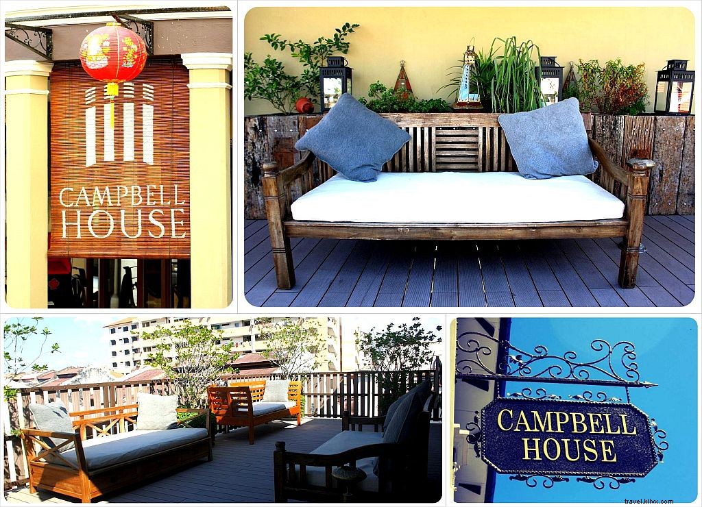 Conseil d hôtel de la semaine :Campbell House | Penang, Malaisie