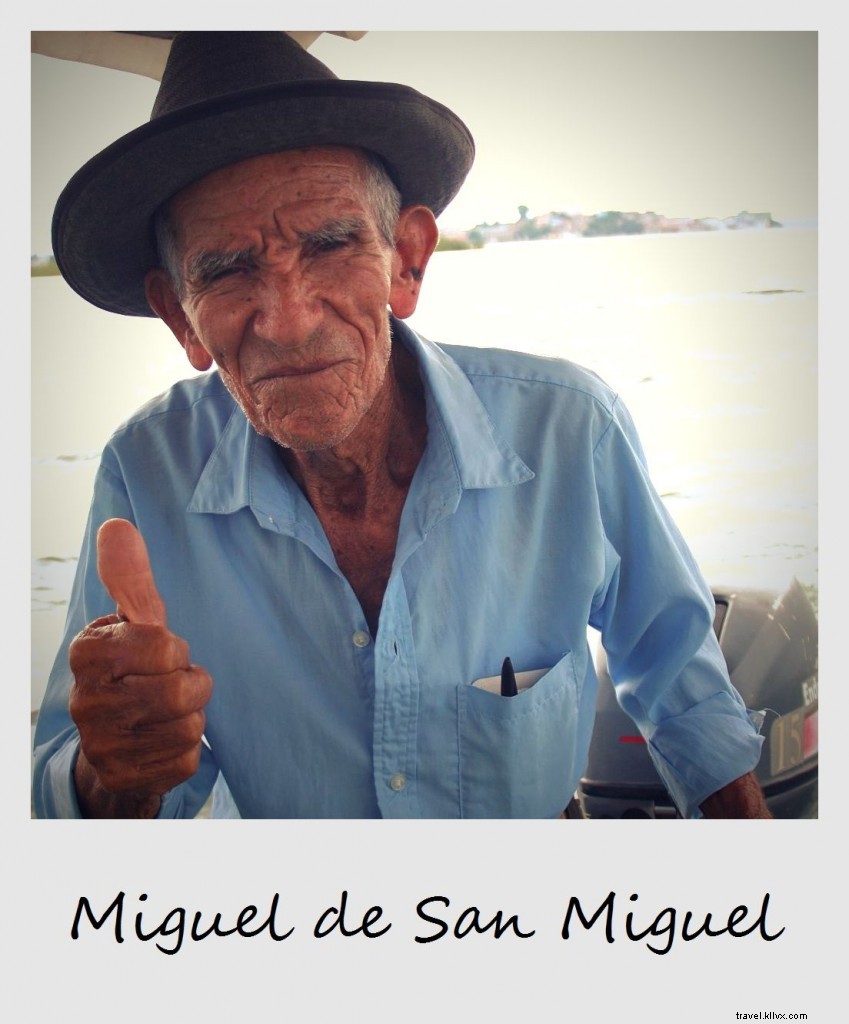Polaroid de la semaine :Miguel de San Miguel