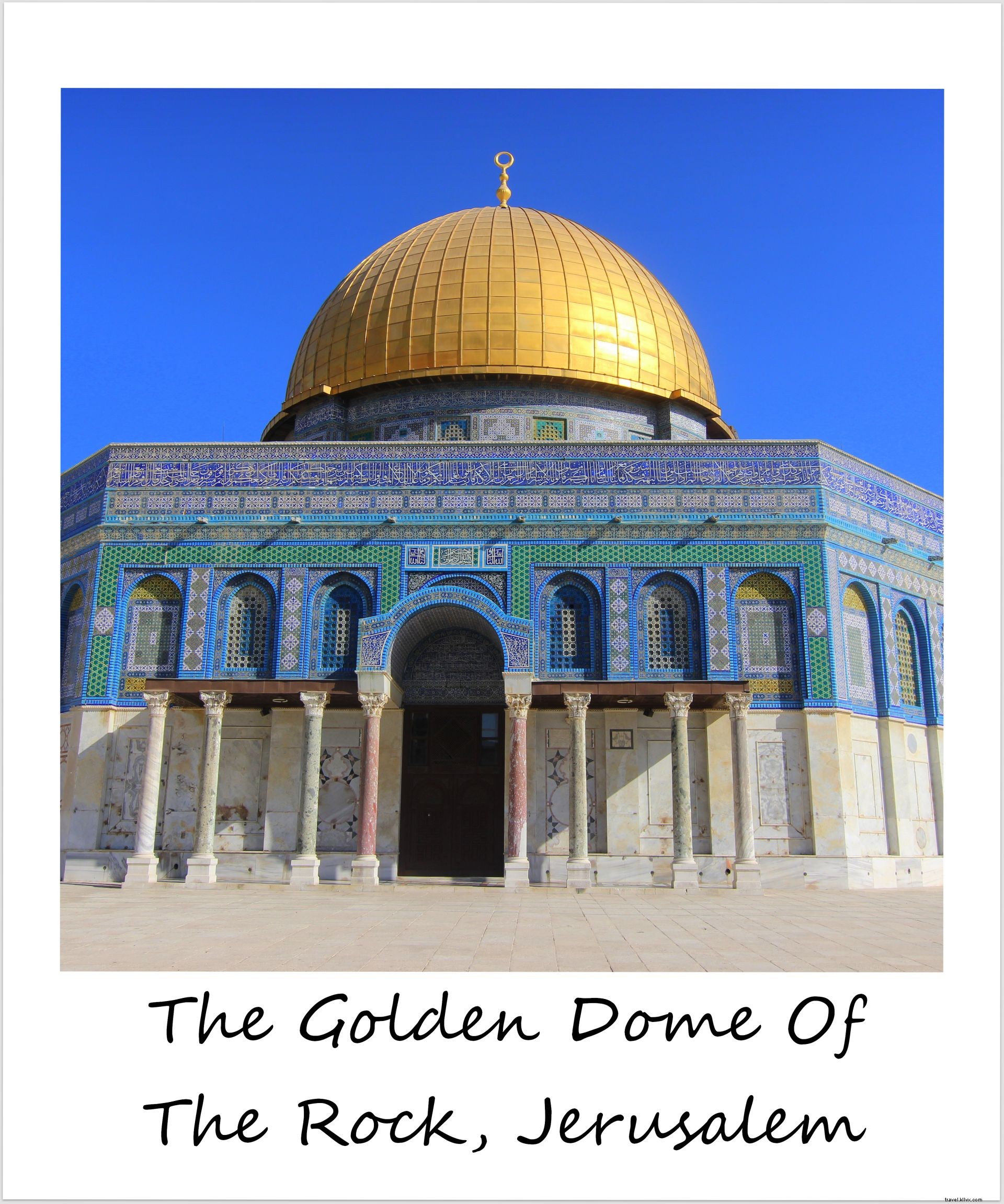 Polaroid della settimana:la gloria d oro di Gerusalemme