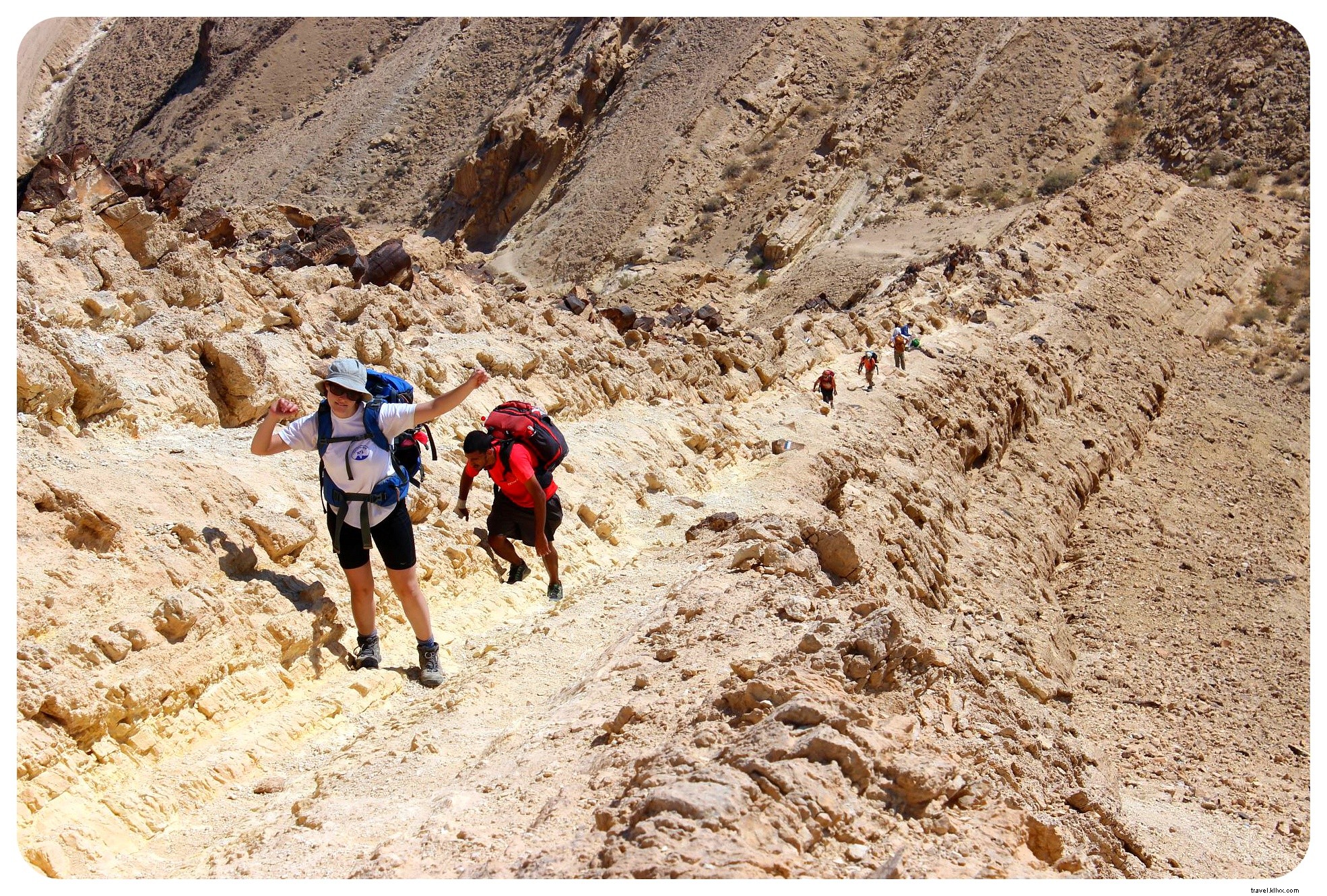 Viaggio avventura in Israele:Escursionismo sul sentiero nazionale