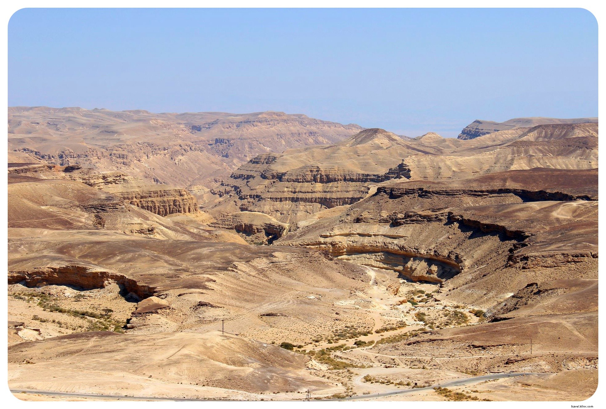 Viagem de aventura em Israel:caminhada na trilha nacional