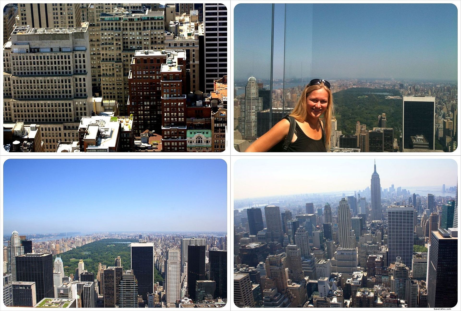 Cinq meilleures vues sur Manhattan
