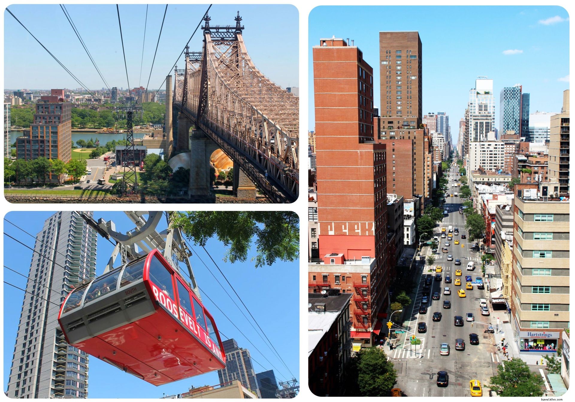 Cinq meilleures vues sur Manhattan