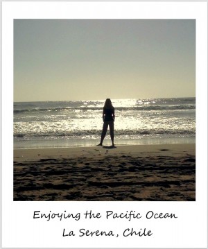Polaroid de la semana:Por fin ... Celebrando la primavera en la playa